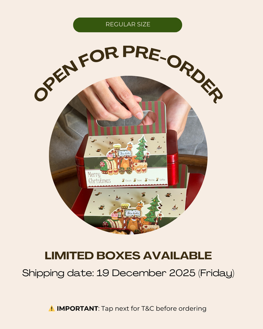 Christmas Cookie Box – REGULAR (Pre-Order)